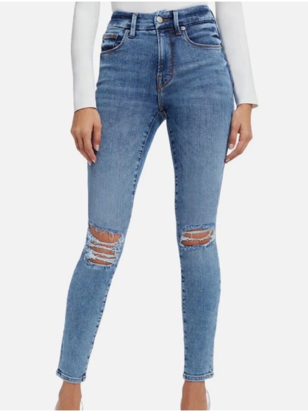 Good American “Good Legs” Women's Skinny Jeans, Size 8, Excellent condition